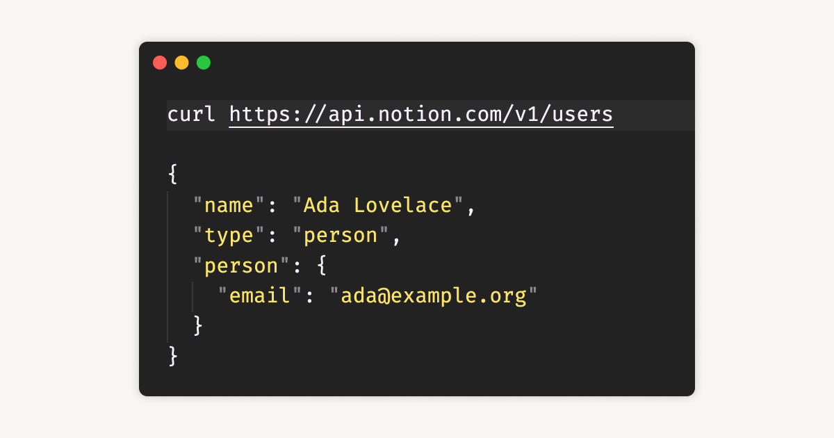 Notion API thumbnail