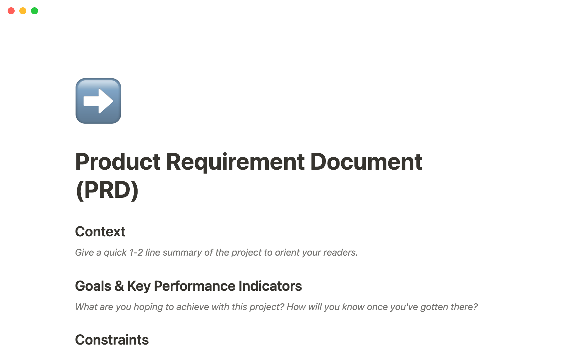 The single source of truth to give context, set goals, see edge cases, and plan the steps for improving your product. 